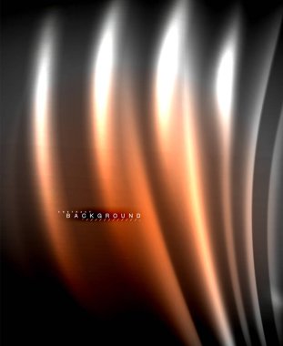 Neon parlayan techno hatları, yüksek teknoloji fütüristik arka plan şablonu kare şekilleri ile