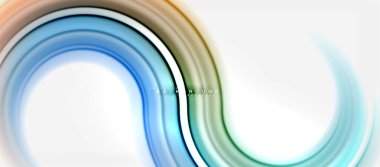 Gökkuşağı sıvı renkli arka plan - girdap ve daireler, bükülmüş sıvı renkler, renkli mermer veya plastik dalgalı doku zemin, çok renkli şablonu için iş veya teknoloji