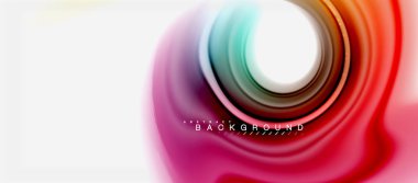 Gökkuşağı sıvı renk arka plan Bükülü sıvı tasarım, renkli mermer veya plastik dalgalı doku zemin, çok renkli şablonu için iş veya teknoloji sunu veya web broşür kapak