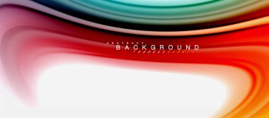 Gökkuşağı sıvı renk arka plan Bükülü sıvı tasarım, renkli mermer veya plastik dalgalı doku zemin, çok renkli şablonu için iş veya teknoloji sunu veya web broşür kapak