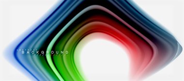 Gökkuşağı sıvı renk arka plan Bükülü sıvı tasarım, renkli mermer veya plastik dalgalı doku zemin, çok renkli şablonu için iş veya teknoloji sunu veya web broşür kapak