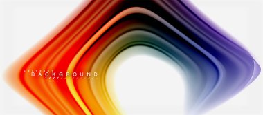 Gökkuşağı sıvı renk arka plan Bükülü sıvı tasarım, renkli mermer veya plastik dalgalı doku zemin, çok renkli şablonu için iş veya teknoloji sunu veya web broşür kapak