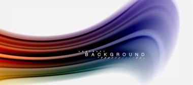 Gökkuşağı sıvı renk arka plan Bükülü sıvı tasarım, renkli mermer veya plastik dalgalı doku zemin, çok renkli şablonu için iş veya teknoloji sunu veya web broşür kapak