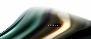 Sıvı sıvı karıştırma renkler konsepti üzerine açık gri renkli, eğri akışı, trendy soyut düzeni şablonu iş veya teknoloji sunu veya web broşür kapak için duvar kağıdı