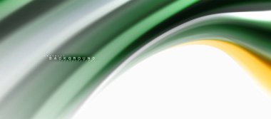 Sıvı sıvı karıştırma renkler konsepti üzerine açık gri renkli, eğri akışı, trendy soyut düzeni şablonu iş veya teknoloji sunu veya web broşür kapak için duvar kağıdı