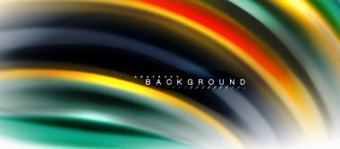 Sıvı sıvı karıştırma renkler konsepti üzerine açık gri renkli, eğri akışı, trendy soyut düzeni şablonu iş veya teknoloji sunu veya web broşür kapak için duvar kağıdı