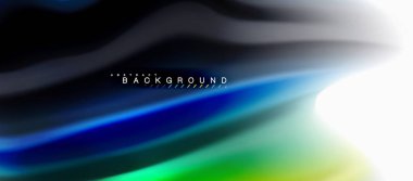 Sıvı sıvı karıştırma renkler konsepti üzerine açık gri renkli, eğri akışı, trendy soyut düzeni şablonu iş veya teknoloji sunu veya web broşür kapak için duvar kağıdı