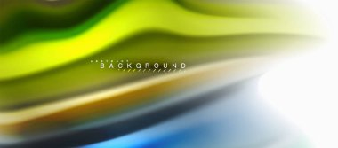 Sıvı sıvı karıştırma renkler konsepti üzerine açık gri renkli, eğri akışı, trendy soyut düzeni şablonu iş veya teknoloji sunu veya web broşür kapak için duvar kağıdı