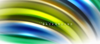 Sıvı sıvı karıştırma renkler konsepti üzerine açık gri renkli, eğri akışı, trendy soyut düzeni şablonu iş veya teknoloji sunu veya web broşür kapak için duvar kağıdı