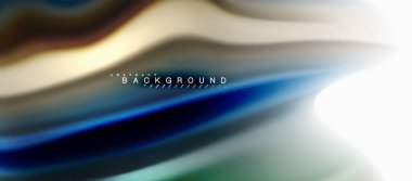 Sıvı sıvı karıştırma renkler konsepti üzerine açık gri renkli, eğri akışı, trendy soyut düzeni şablonu iş veya teknoloji sunu veya web broşür kapak için duvar kağıdı