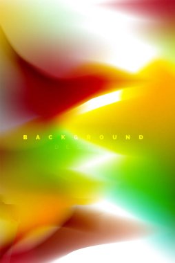 Holografik boya patlama tasarım, akışkan akışı, renkli fırtına renkler. Sıvı karıştırma renkler hareket kavramı, Modern arka plan düzeni şablonu iş sunumu, app duvar kağıdı afiş için