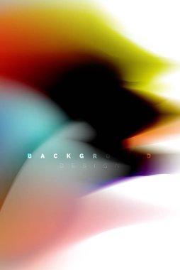 Holografik boya patlama tasarım, akışkan akışı, renkli fırtına renkler. Sıvı karıştırma renkler hareket kavramı, Modern arka plan düzeni şablonu iş sunumu, app duvar kağıdı afiş için