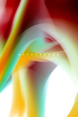 Holografik boya patlama tasarım, akışkan akışı, renkli fırtına renkler. Sıvı karıştırma renkler hareket kavramı, Modern arka plan düzeni şablonu iş sunumu, app duvar kağıdı afiş için