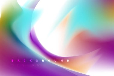 Holografik boya patlama tasarım, akışkan akışı, renkli fırtına renkler. Sıvı karıştırma renkler hareket kavramı, Modern arka plan düzeni şablonu iş sunumu, app duvar kağıdı afiş için