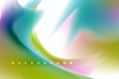 Holografik boya patlama tasarım, akışkan akışı, renkli fırtına renkler. Sıvı karıştırma renkler hareket kavramı, Modern arka plan düzeni şablonu iş sunumu, app duvar kağıdı afiş için