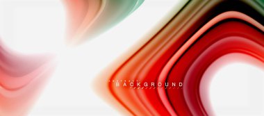 Gökkuşağı sıvı renk arka plan Bükülü sıvı tasarım, renkli mermer veya plastik dalgalı doku zemin, çok renkli şablonu için iş veya teknoloji sunu veya web broşür kapak