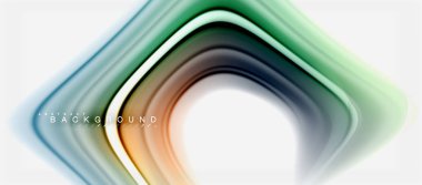 Gökkuşağı sıvı renk arka plan Bükülü sıvı tasarım, renkli mermer veya plastik dalgalı doku zemin, çok renkli şablonu için iş veya teknoloji sunu veya web broşür kapak