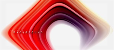 Gökkuşağı sıvı renk arka plan Bükülü sıvı tasarım, renkli mermer veya plastik dalgalı doku zemin, çok renkli şablonu için iş veya teknoloji sunu veya web broşür kapak