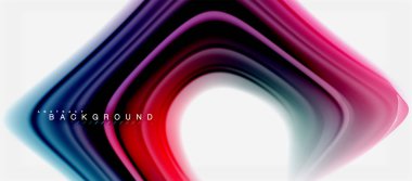 Gökkuşağı sıvı renk arka plan Bükülü sıvı tasarım, renkli mermer veya plastik dalgalı doku zemin, çok renkli şablonu için iş veya teknoloji sunu veya web broşür kapak