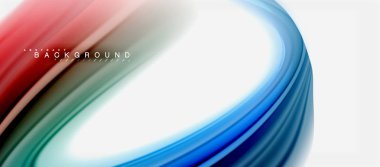 Gökkuşağı sıvı renk arka plan Bükülü sıvı tasarım, renkli mermer veya plastik dalgalı doku zemin, çok renkli şablonu için iş veya teknoloji sunu veya web broşür kapak