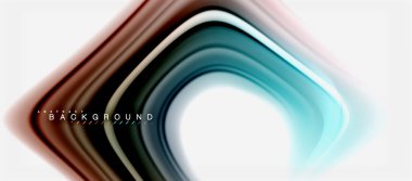 Gökkuşağı sıvı renk arka plan Bükülü sıvı tasarım, renkli mermer veya plastik dalgalı doku zemin, çok renkli şablonu için iş veya teknoloji sunu veya web broşür kapak