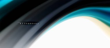 Sıvı sıvı karıştırma renkler konsepti üzerine açık gri renkli, eğri akışı, trendy soyut düzeni şablonu iş veya teknoloji sunu veya web broşür kapak için duvar kağıdı