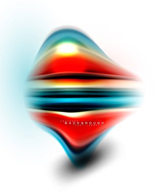 Sıvı sıvı karıştırma renkler konsepti üzerine açık gri renkli, dalga ve girdap eğrisi akışı satır, trendy soyut düzeni şablonu iş sunumu, app duvar kağıdı başlık sayfası, poster veya duvar kağıdı için