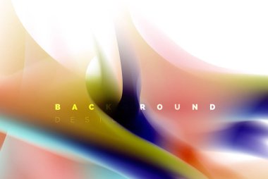 Holografik boya patlama tasarım, akışkan akışı, renkli fırtına renkler. Sıvı karıştırma renkler hareket kavramı, Modern arka plan düzeni şablonu iş sunumu, app duvar kağıdı afiş için