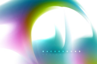 Holografik boya patlama tasarım, akışkan akışı, renkli fırtına renkler. Sıvı karıştırma renkler hareket kavramı, Modern arka plan düzeni şablonu iş sunumu, app duvar kağıdı afiş için