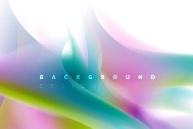 Holografik boya patlama tasarım, akışkan akışı, renkli fırtına renkler. Sıvı karıştırma renkler hareket kavramı, Modern arka plan düzeni şablonu iş sunumu, app duvar kağıdı afiş için