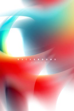 Holografik boya patlama tasarım, akışkan akışı, renkli fırtına renkler. Sıvı karıştırma renkler hareket kavramı, Modern arka plan düzeni şablonu iş sunumu, app duvar kağıdı afiş için