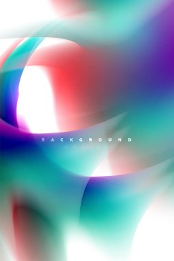 Holografik boya patlama tasarım, akışkan akışı, renkli fırtına renkler. Sıvı karıştırma renkler hareket kavramı, Modern arka plan düzeni şablonu iş sunumu, app duvar kağıdı afiş için