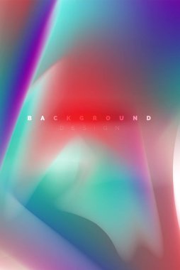 Holografik boya patlama tasarım, akışkan akışı, renkli fırtına renkler. Sıvı karıştırma renkler hareket kavramı, Modern arka plan düzeni şablonu iş sunumu, app duvar kağıdı afiş için