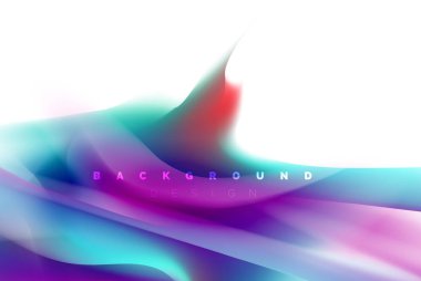 Holografik boya patlama tasarım, akışkan akışı, renkli fırtına renkler. Sıvı karıştırma renkler hareket kavramı, Modern arka plan düzeni şablonu iş sunumu, app duvar kağıdı afiş için