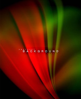 Neon holografik sıvı renkli dalga web, duvar kağıdı, desen, doku ve arka plan için