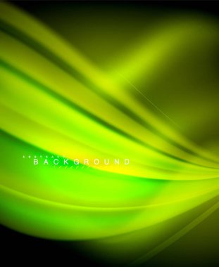 Neon holografik sıvı renkli dalga web, duvar kağıdı, desen, doku ve arka plan için