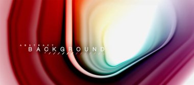 Gökkuşağı sıvı soyut girdap şekli, bükülmüş sıvı renkler tasarım, renkli mermer veya plastik dalgalı doku arka plan, çok renkli şablonu için iş veya teknoloji sunu veya web broşürü