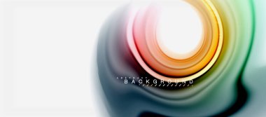 Gökkuşağı sıvı renk arka plan Bükülü sıvı tasarım, renkli mermer veya plastik dalgalı doku zemin, çok renkli şablonu için iş veya teknoloji sunu veya web broşür kapak