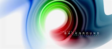 Gökkuşağı sıvı renk arka plan Bükülü sıvı tasarım, renkli mermer veya plastik dalgalı doku zemin, çok renkli şablonu için iş veya teknoloji sunu veya web broşür kapak