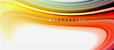 Gökkuşağı sıvı renk arka plan Bükülü sıvı tasarım, renkli mermer veya plastik dalgalı doku zemin, çok renkli şablonu için iş veya teknoloji sunu veya web broşür kapak