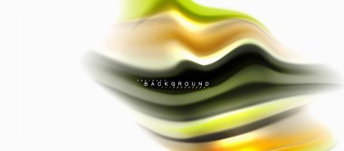 Sıvı sıvı karıştırma renkler konsepti üzerine açık gri renkli, eğri akışı, trendy soyut düzeni şablonu iş veya teknoloji sunu veya web broşür kapak için duvar kağıdı