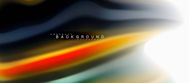 Sıvı sıvı karıştırma konsepti üzerine açık gri renkli, eğri akışı, iş veya teknoloji sunu veya web broşür kapak, duvar kağıdı için trendy soyut düzeni şablonu renkleri. Vektör çizim