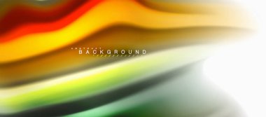 Sıvı sıvı karıştırma renkler konsepti üzerine açık gri renkli, eğri akışı, trendy soyut düzeni şablonu iş veya teknoloji sunu veya web broşür kapak için duvar kağıdı