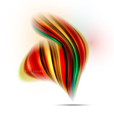 Sıvı sıvı karıştırma renkler konsepti üzerine açık gri renkli, dalga ve girdap eğrisi akışı satır, trendy soyut düzeni şablonu iş sunumu, app duvar kağıdı başlık sayfası, poster veya duvar kağıdı için