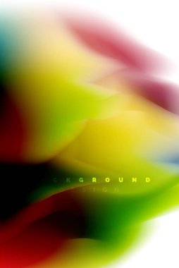 Holografik boya patlama tasarım, akışkan akışı, renkli fırtına renkler. Sıvı karıştırma renkler hareket kavramı, Modern arka plan düzeni şablonu iş sunumu, app duvar kağıdı afiş için