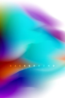 Holografik boya patlama tasarım, akışkan akışı, renkli fırtına renkler. Sıvı karıştırma renkler hareket kavramı, Modern arka plan düzeni şablonu iş sunumu, app duvar kağıdı afiş için