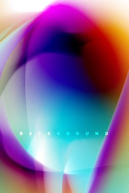 Holografik boya patlama tasarım, akışkan akışı, renkli fırtına renkler. Sıvı karıştırma renkler hareket kavramı, Modern arka plan düzeni şablonu iş sunumu, app duvar kağıdı afiş için