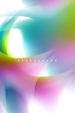 Holografik boya patlama tasarım, akışkan akışı, renkli fırtına renkler. Sıvı karıştırma renkler hareket kavramı, Modern arka plan düzeni şablonu iş sunumu, app duvar kağıdı afiş için