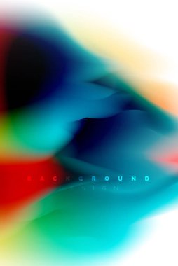 Holografik boya patlama tasarım, akışkan akışı, renkli fırtına renkler. Sıvı karıştırma renkler hareket kavramı, Modern arka plan düzeni şablonu iş sunumu, app duvar kağıdı afiş için