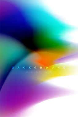 Holografik boya patlama tasarım, akışkan akışı, renkli fırtına renkler. Sıvı karıştırma renkler hareket kavramı, Modern arka plan düzeni şablonu iş sunumu, app duvar kağıdı afiş için